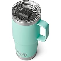 Yeti Rambler Travel Mug 20 Oz Seafoam : Amazon.co.uk: Home & Kitchen